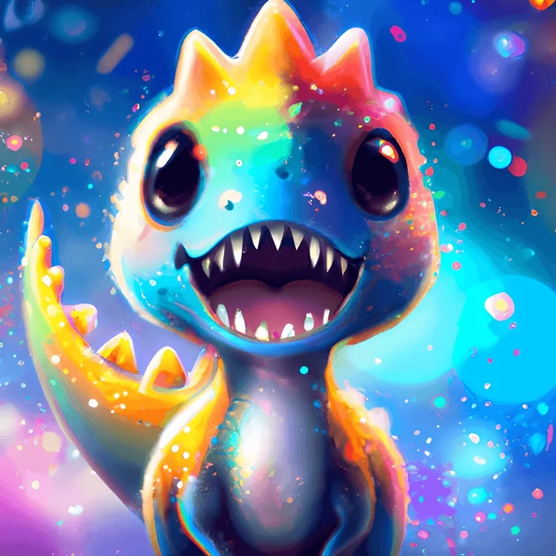 Tạo chất riêng với chibi avatar khủng long cute phiên bản giới hạn