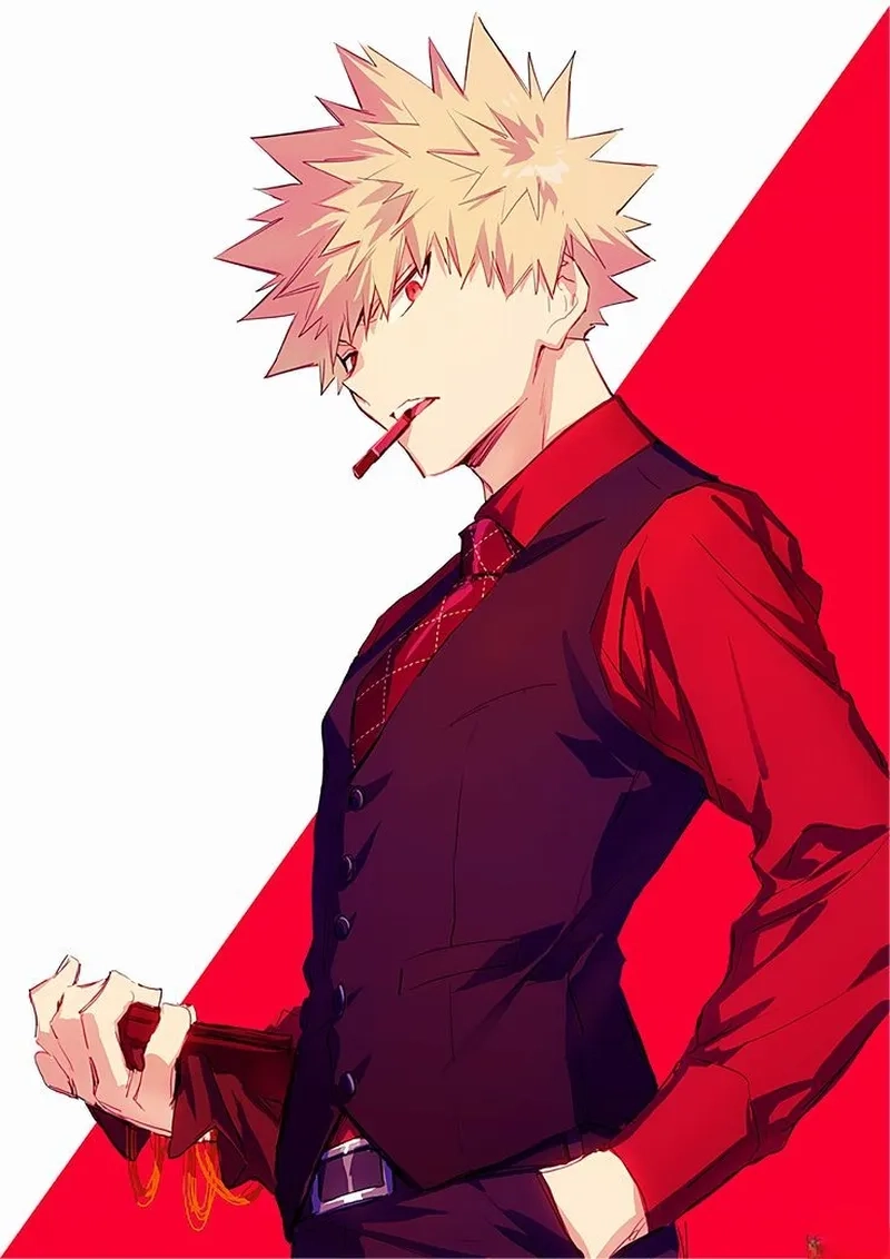 Bakugo body sức mạnh thể hình ấn tượng của Bakugo