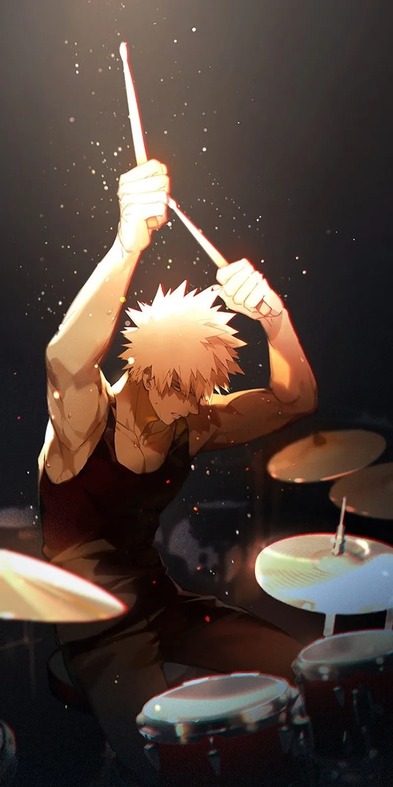 Bakugo official art tranh vẽ chính thức cực đẹp