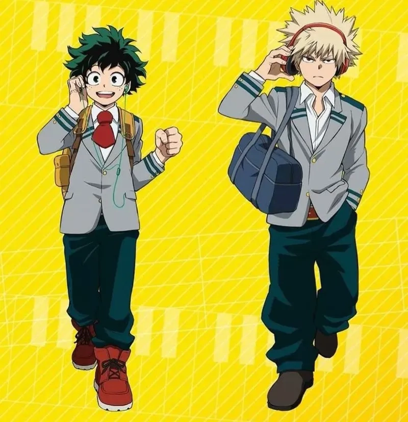 Bakugo và Deku là cặp đôi không thể thiếu trong My Hero Academia