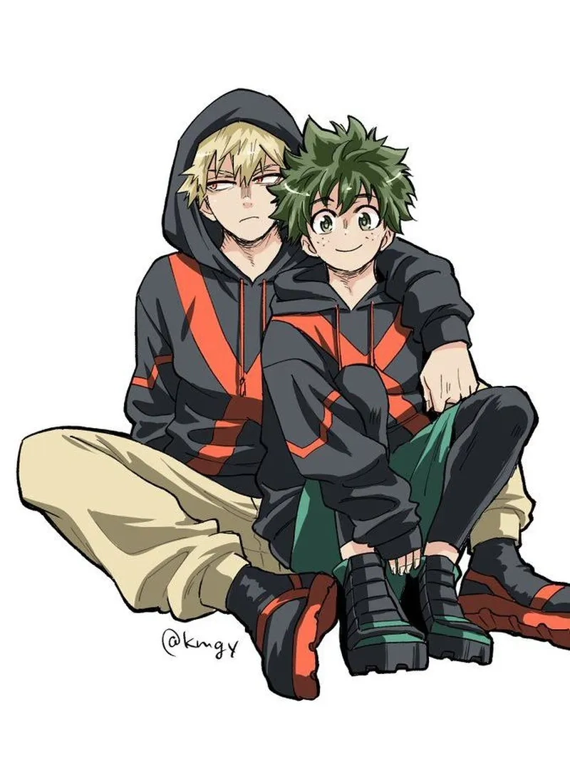 Bakudeku là tình bạn đầy thử thách giữa Bakugo và Deku