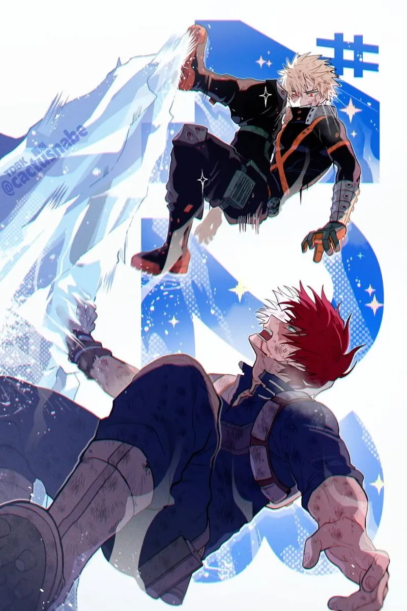 Bakugo vs Todoroki là cuộc đối đầu không khoan nhượng