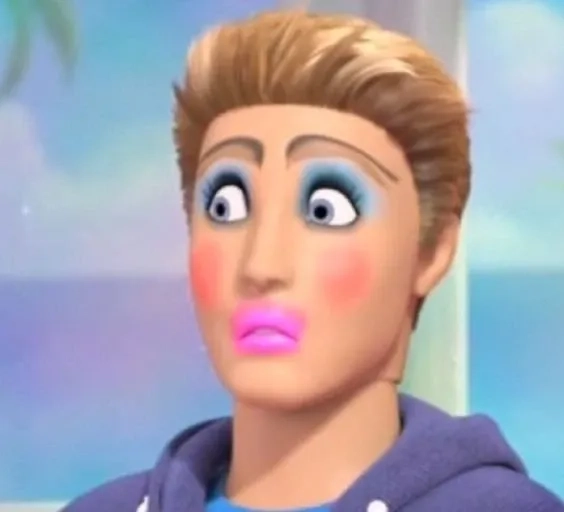 Buff barbie meme siêu lầy với hình ảnh Barbie cơ bắp bá đạo