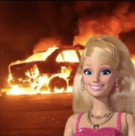 Barbie meme png chất lượng cao, dễ sử dụng để sáng tạo meme