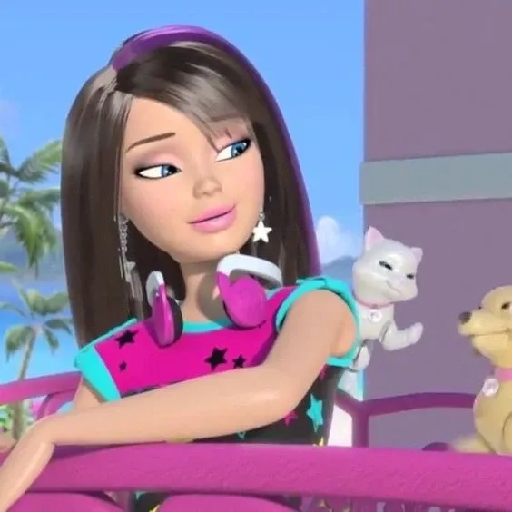 Barbie meme animal kết hợp thú cưng và Barbie siêu dễ thương
