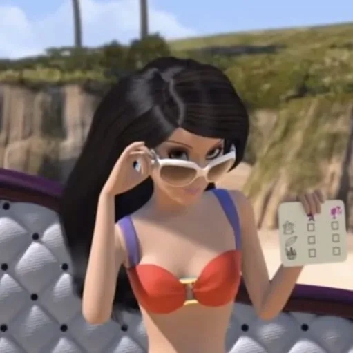 V1 V2 barbie meme phân cảnh so sánh Barbie qua các phiên bản