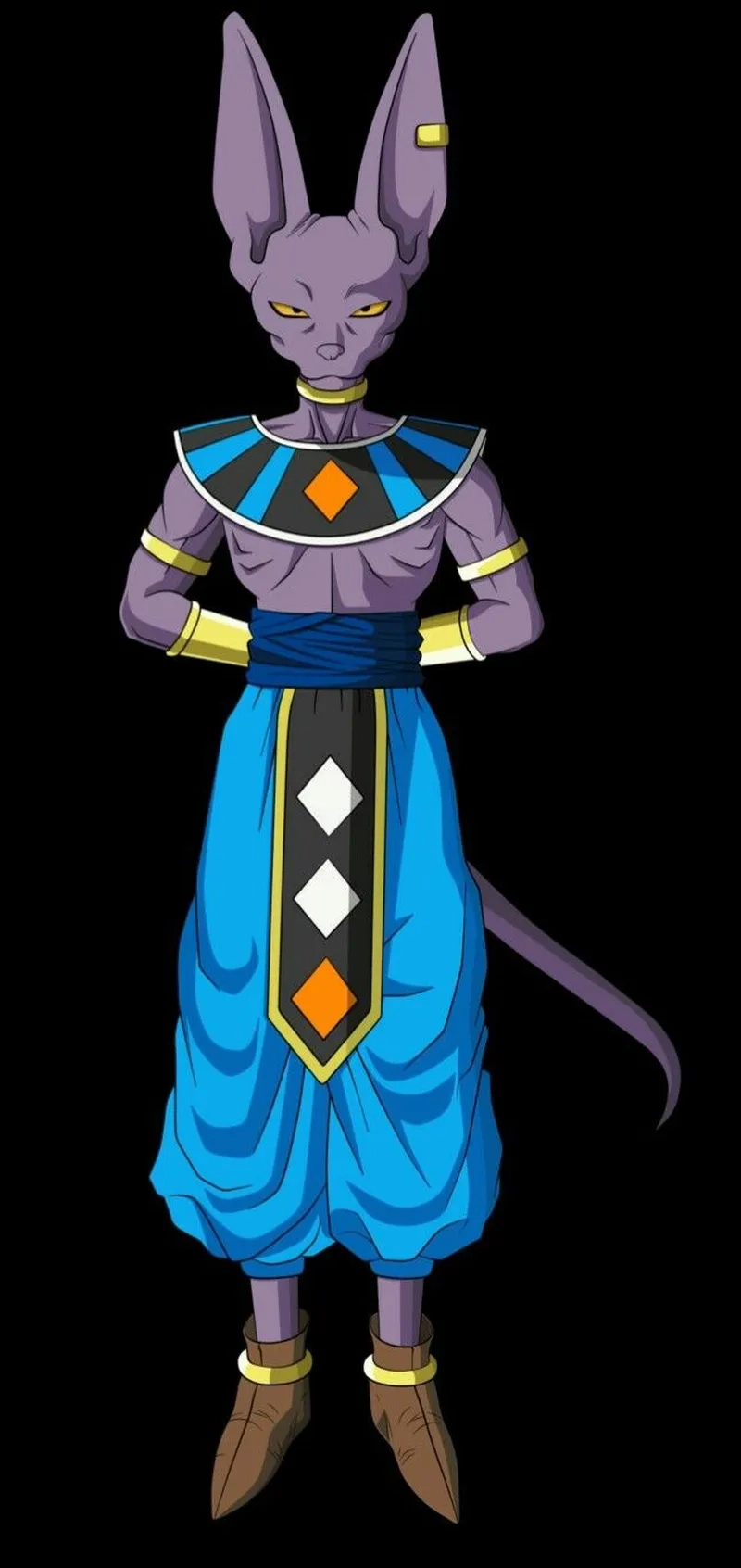Góc nhìn đáng yêu về mèo Beerus khiến fan Dragon Ball tan chảy