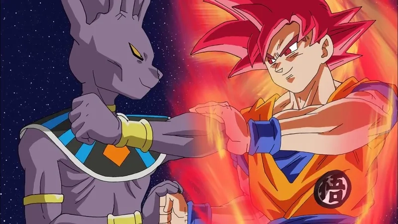 Phân tích cuộc đọ sức huyền thoại Goku vs Beerus movie
