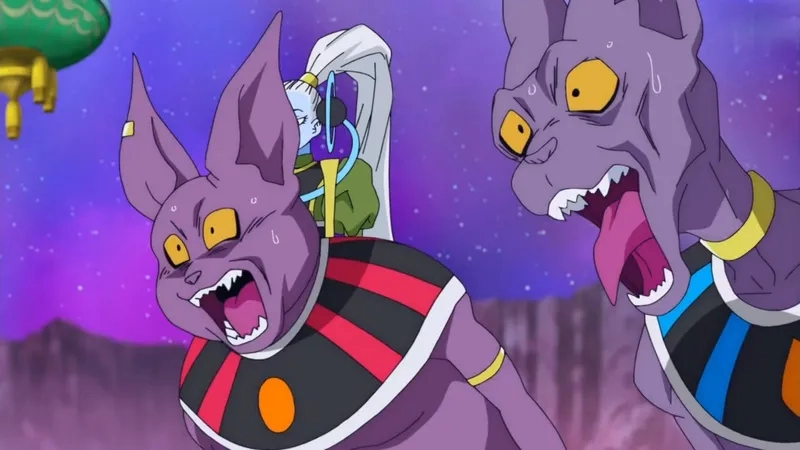 Sự đối lập hoàn hảo giữa Beerus x Champa đầy thú vị
