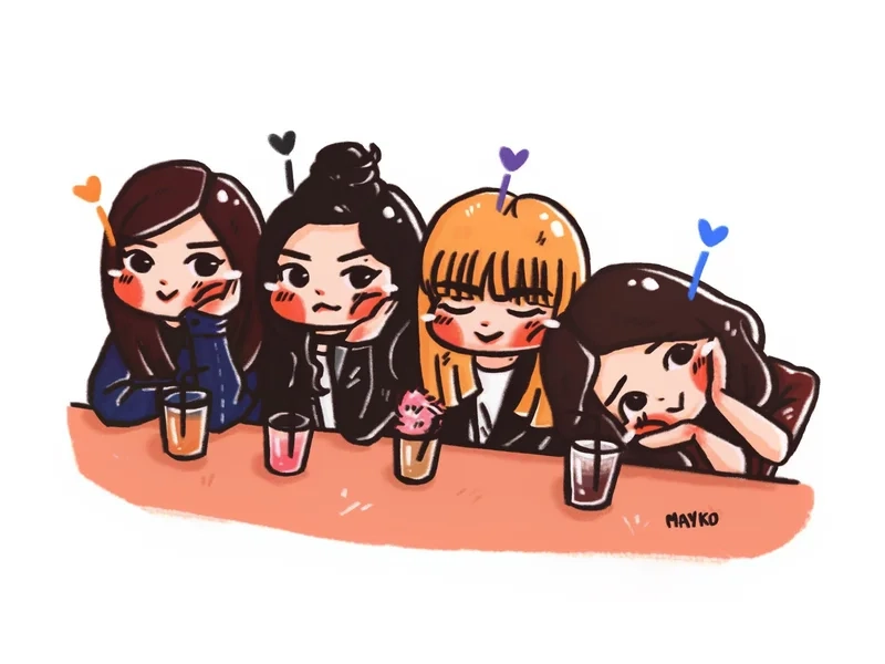 Tải ngay hình blackpink chibi để làm hình nền cho điện thoại của bạn