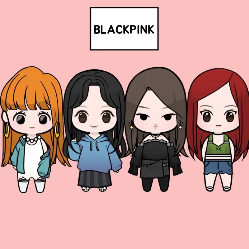 Chibi cute blackpink sẽ khiến bạn ngạc nhiên bởi độ dễ thương vượt trội