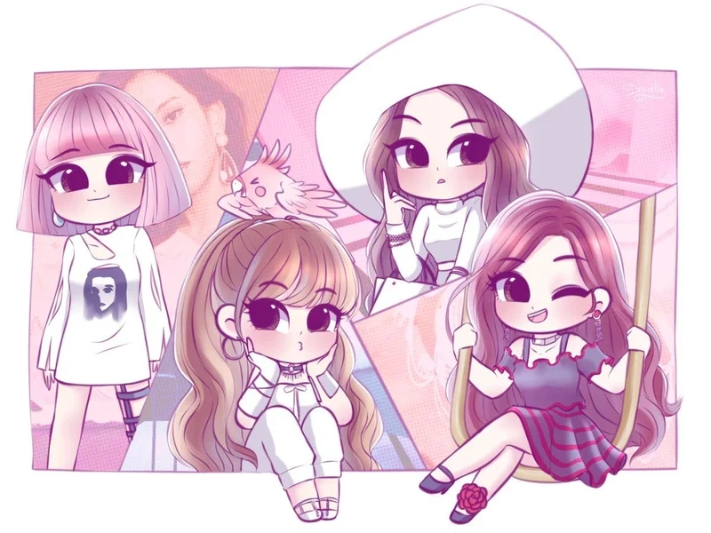 Khám phá ngay ảnh chibi blackpink dễ thương trong từng chi tiết