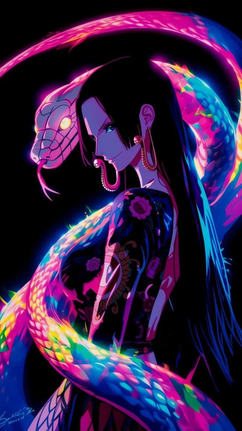 Cảnh hành động mãn nhãn của Hancock anime