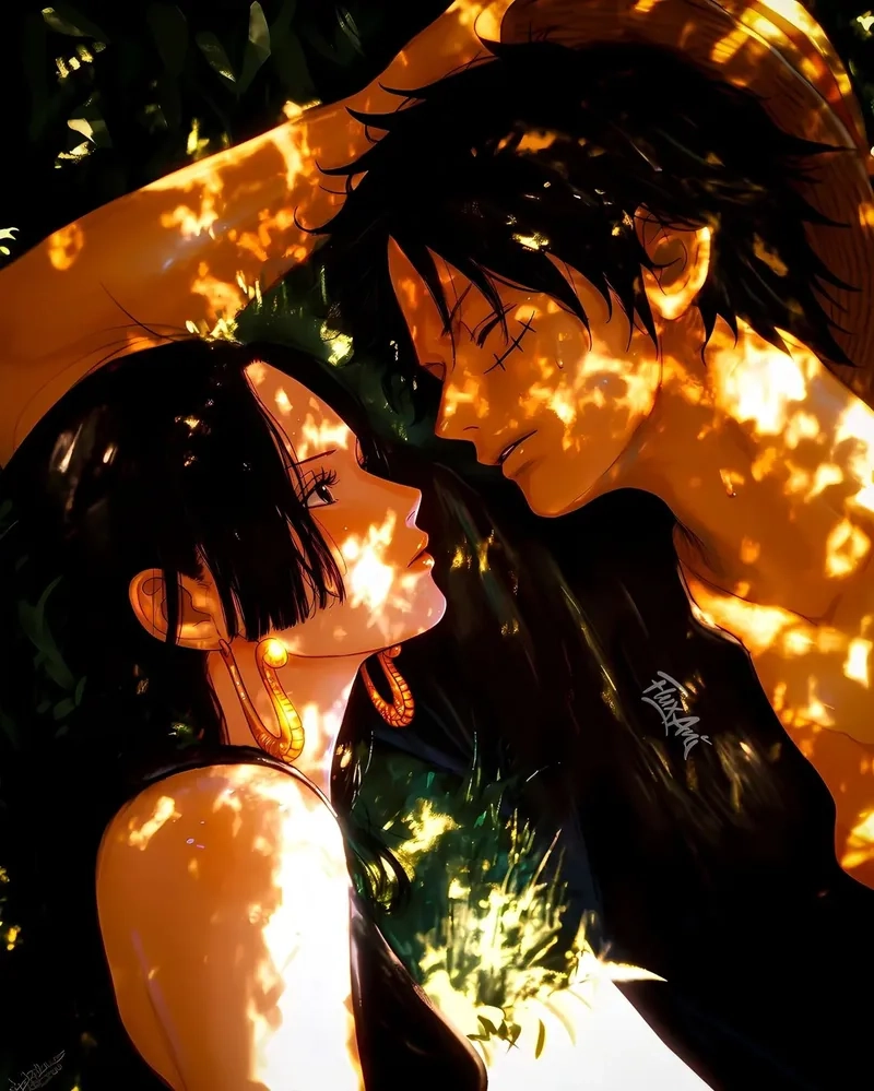 Chuyện tình đẹp như mơ của Boa Hancock and Luffy