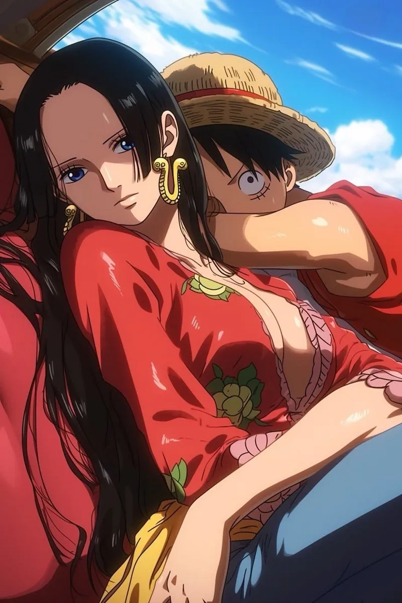 Sự kết hợp hoàn hảo giữa Boa Hancock và Luffy