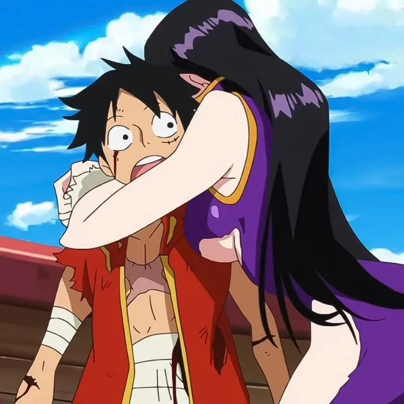 Fan phát sốt vì Boa Hancock yêu Luffy không che giấu