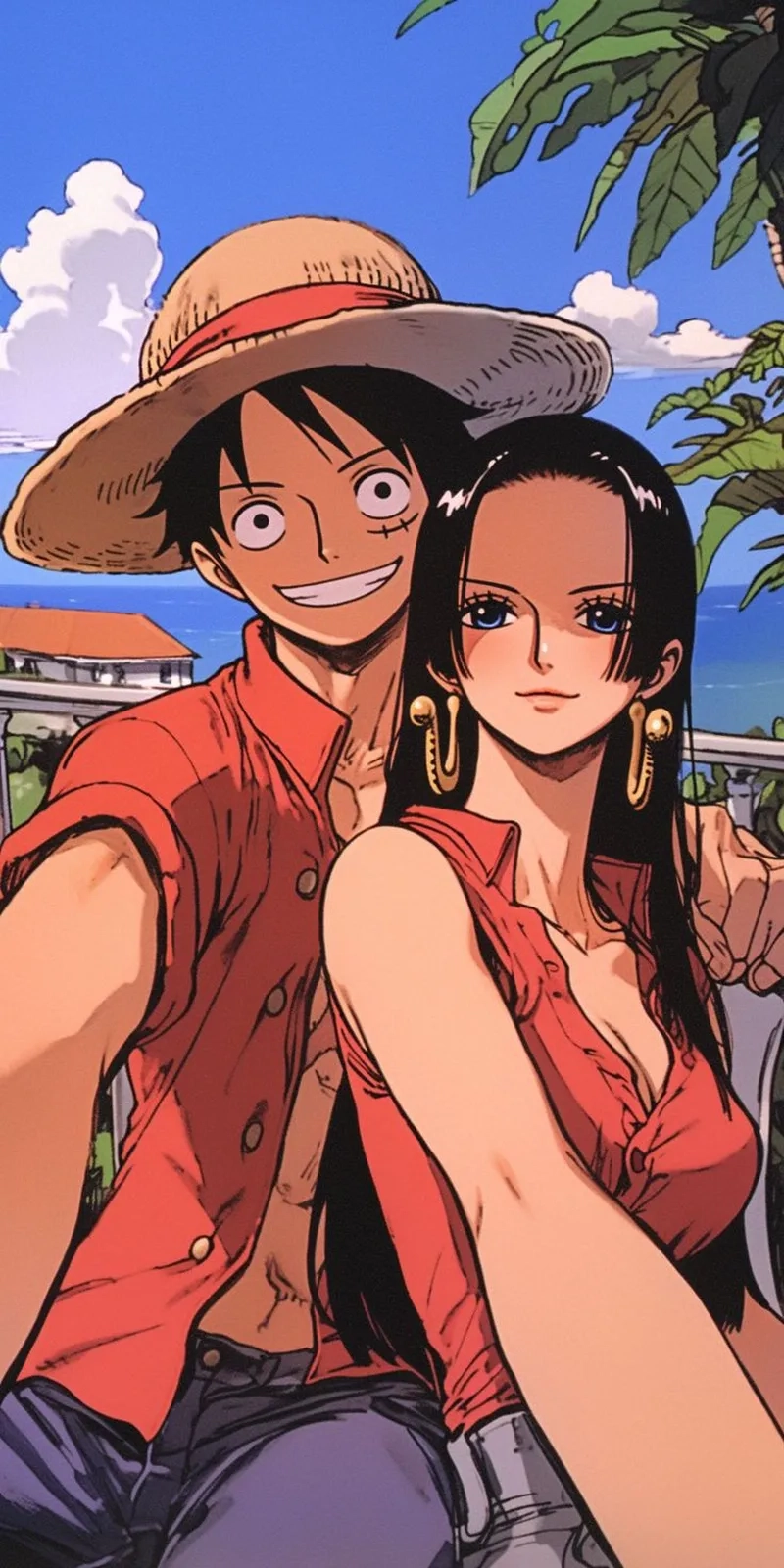 Cùng chiêm ngưỡng hình Luffy và Hancock đẹp nhất