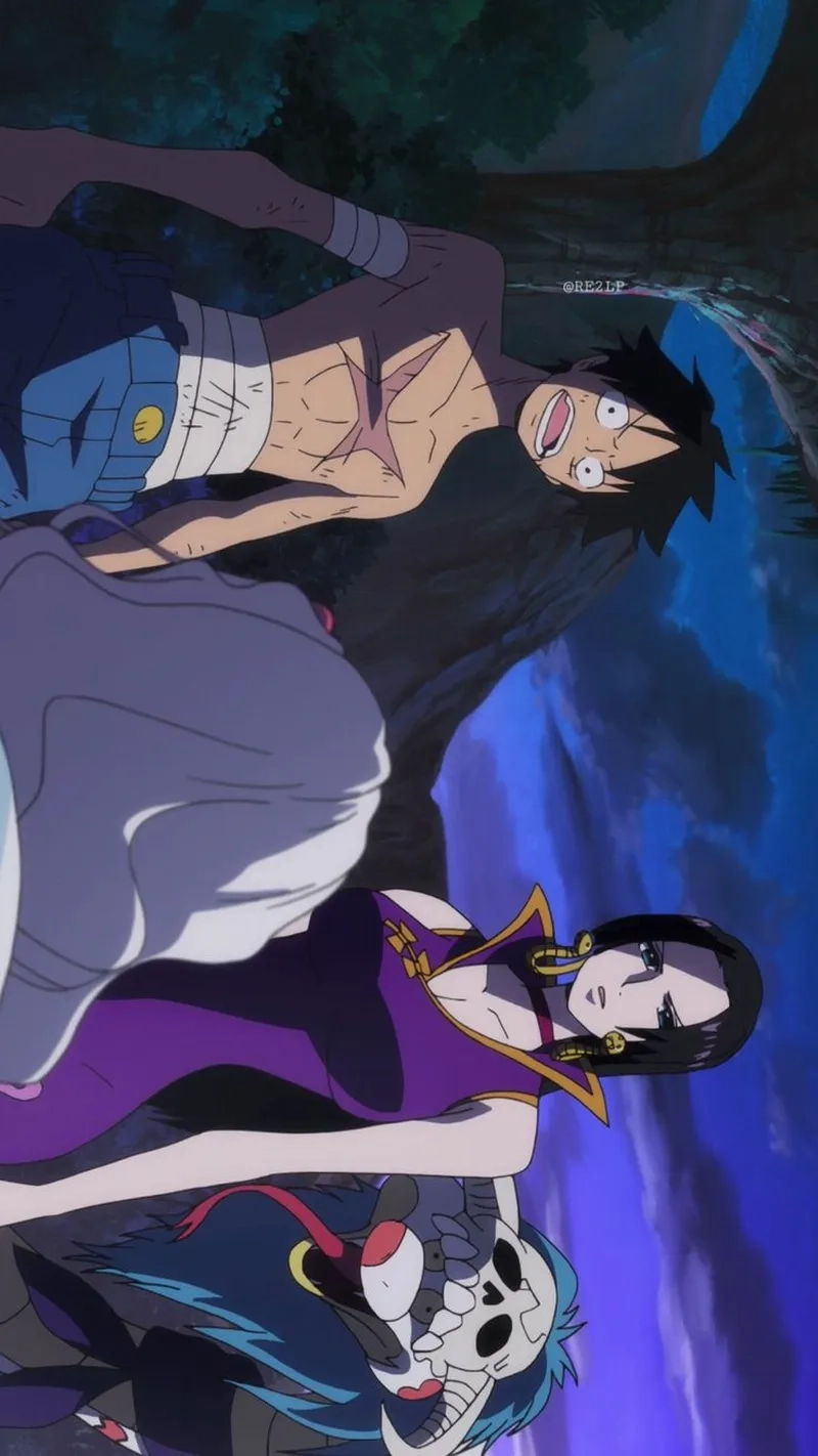 Những tập phim đáng nhớ về One Piece Boa Hancock Luffy