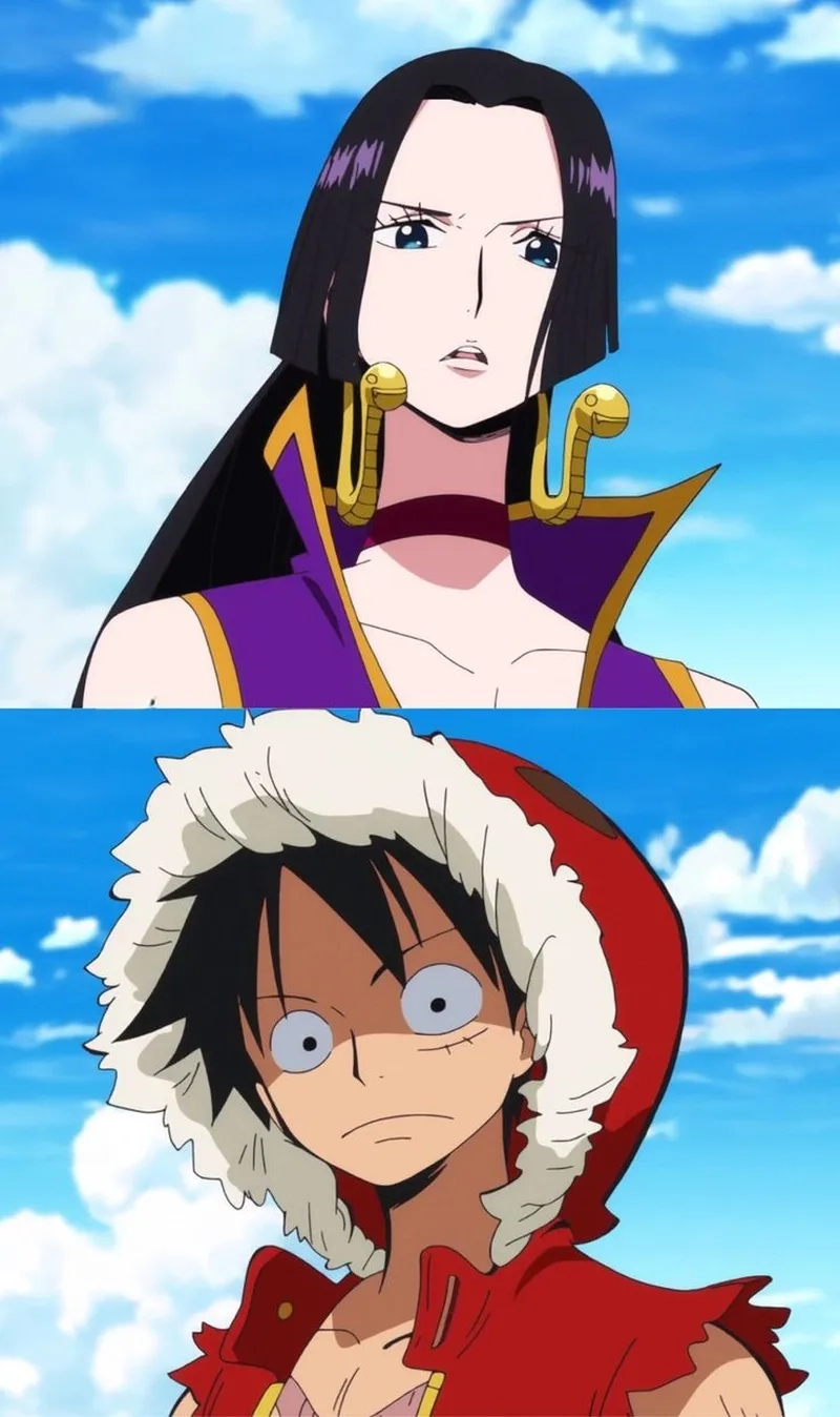 Đừng bỏ lỡ ảnh của Luffy và Hancock mới được cập nhật