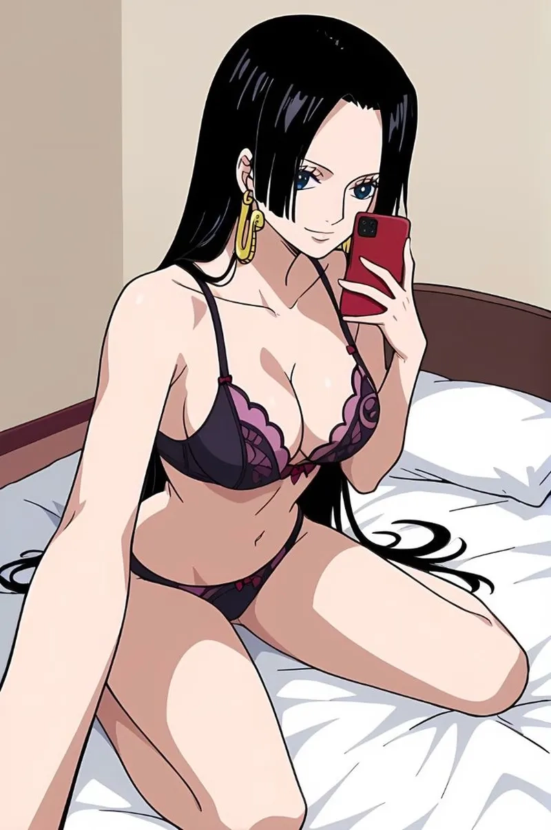 Hình ảnh One Piece Hancock bikini đầy quyến rũ