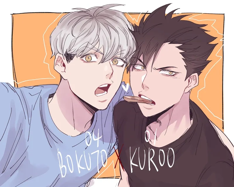 Sự kết hợp hài hước và thú vị của Kuroo x Bokuto khiến fan thích thú