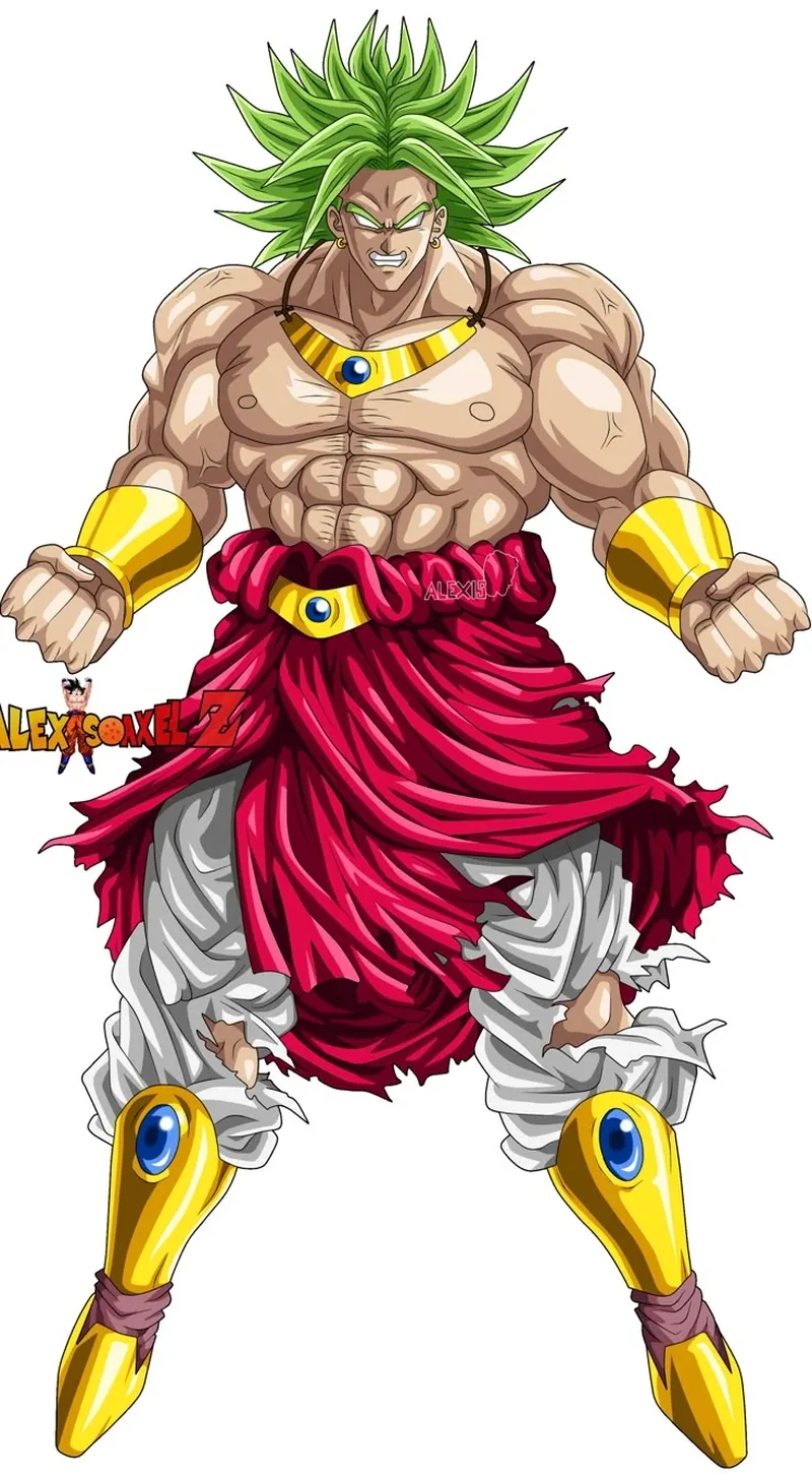 Khám phá sức mạnh vô song của Broly qua bộ ảnh ấn tượng