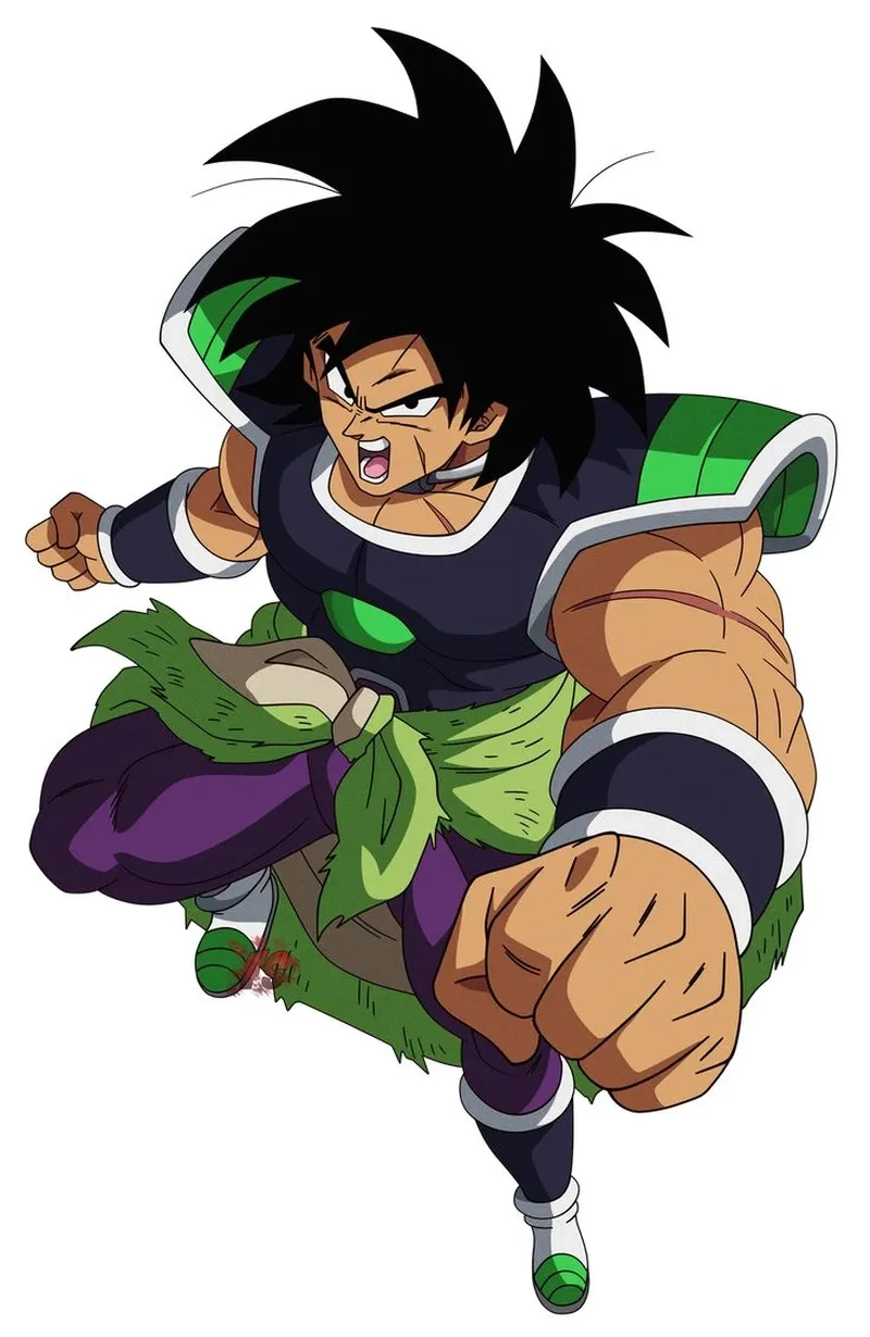 Khám phá độ mạnh vượt trội của Broly Dragon Ball trong từng bức ảnh
