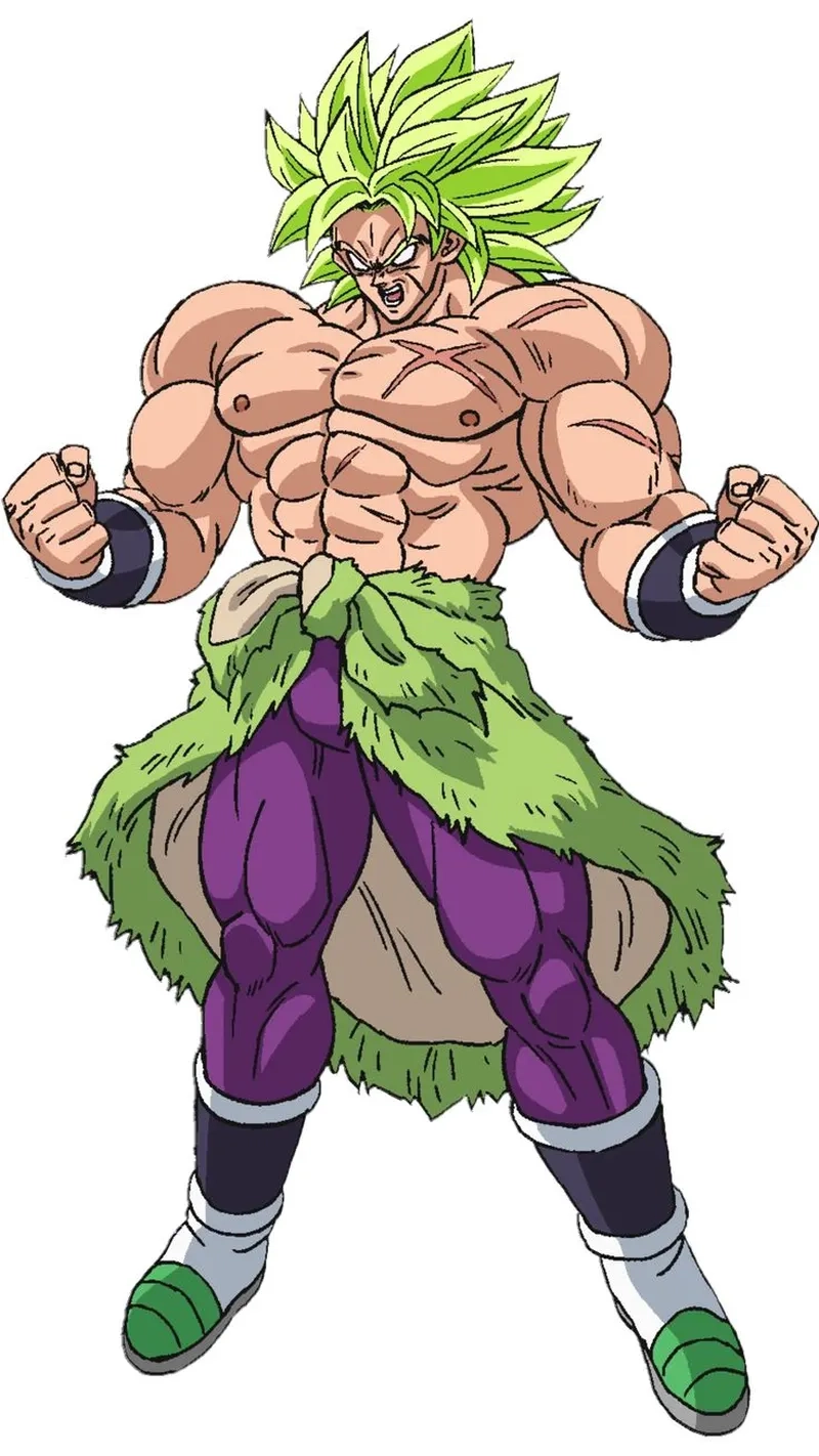 Cảm nhận sức mạnh của Broly Dragon Ball Z qua từng khung hình