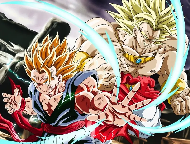 Cảnh tượng hùng vĩ của Beast Gohan vs Broly trong Dragon Ball