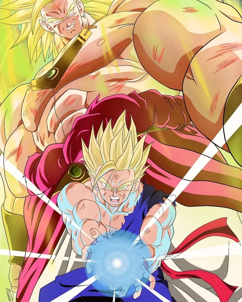 Ultimate Gohan vs Broly làm fan phấn khích với ảnh đẹp!