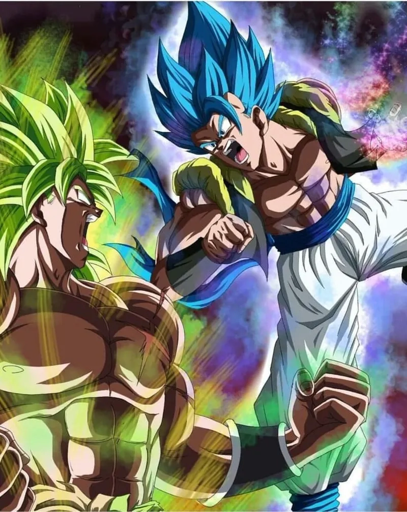 Những pha hành động ngầu lòi trong Broly x Gogeta