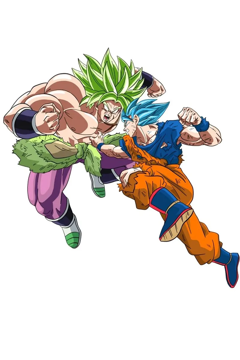 Manga Gogeta vs Broly tái hiện trận chiến qua ảnh đẹp!