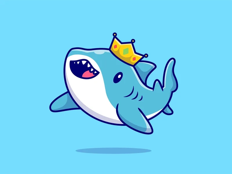 Bộ sưu tập cá mập chibi dễ thương nhất khiến bạn tan chảy