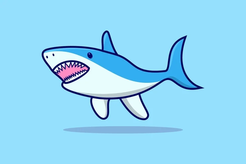 Fan không thể bỏ qua loạt ảnh chibi cá mập dễ thương