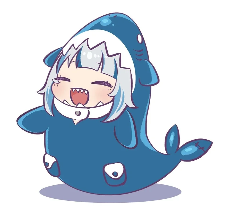 Bộ ảnh mới nhất cá mập con chibi đáng yêu vô đối