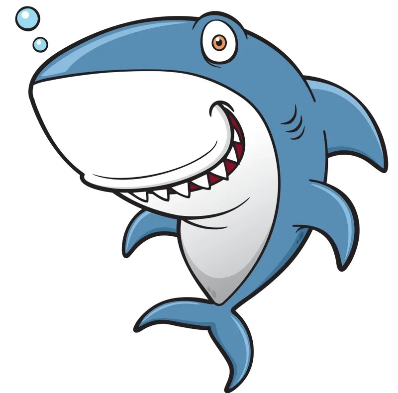 Gợi ý ảnh ảnh cá mập chibi cute làm avatar siêu yêu
