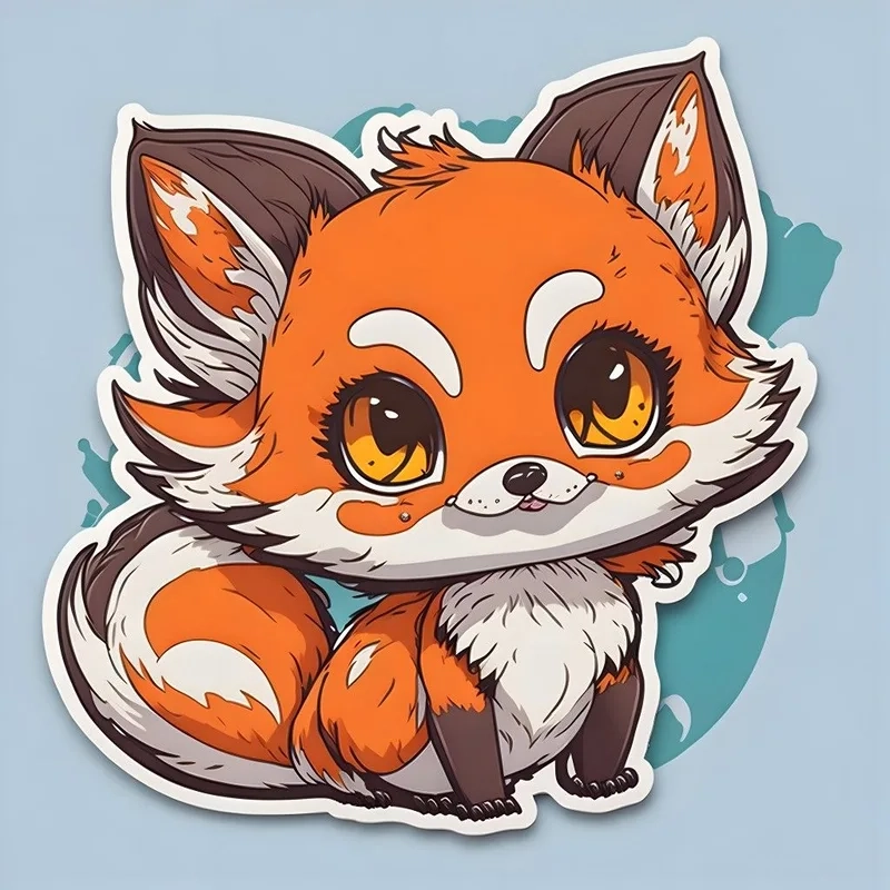 Chiêm ngưỡng hình ảnh con cáo chibi cực kỳ bắt mắt