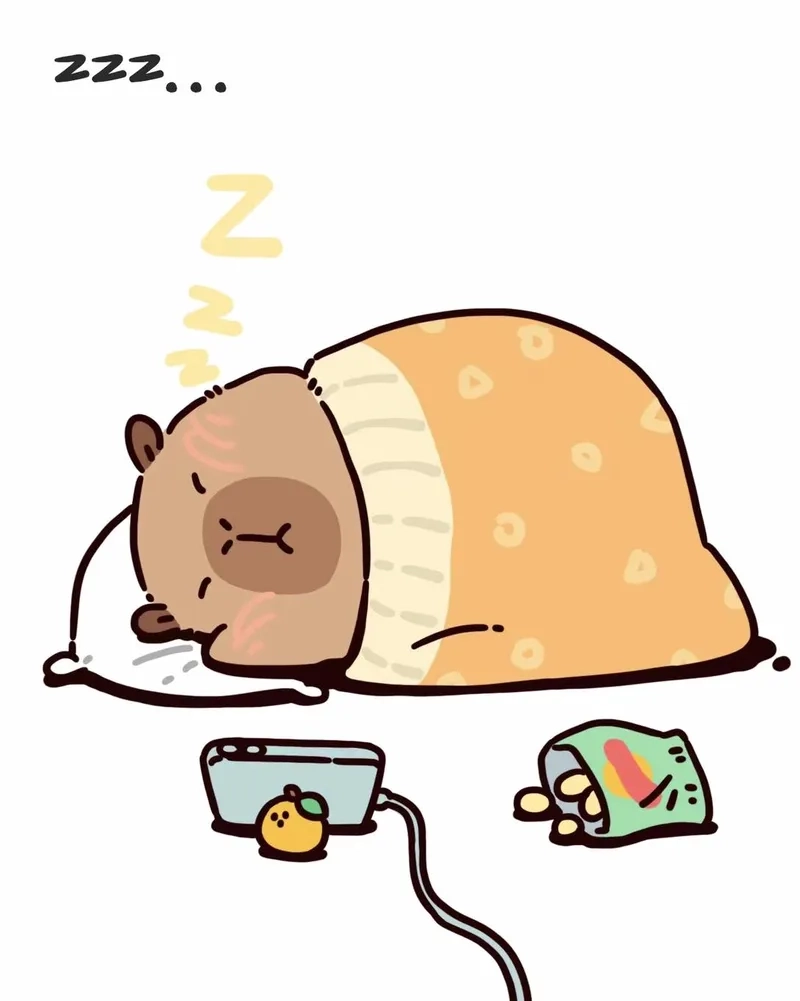 Đắm chìm trong thế giới capybara meme cartoon đầy màu sắc