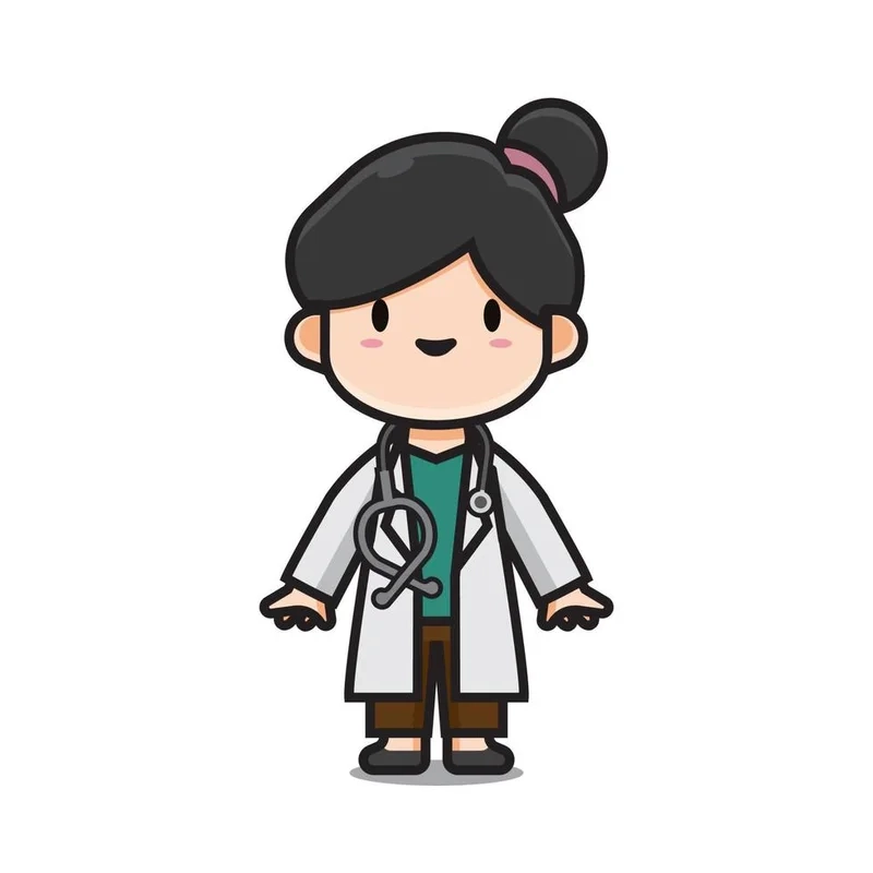 Hình ảnh chibi doctor đầy cảm hứng cho dân y khoa