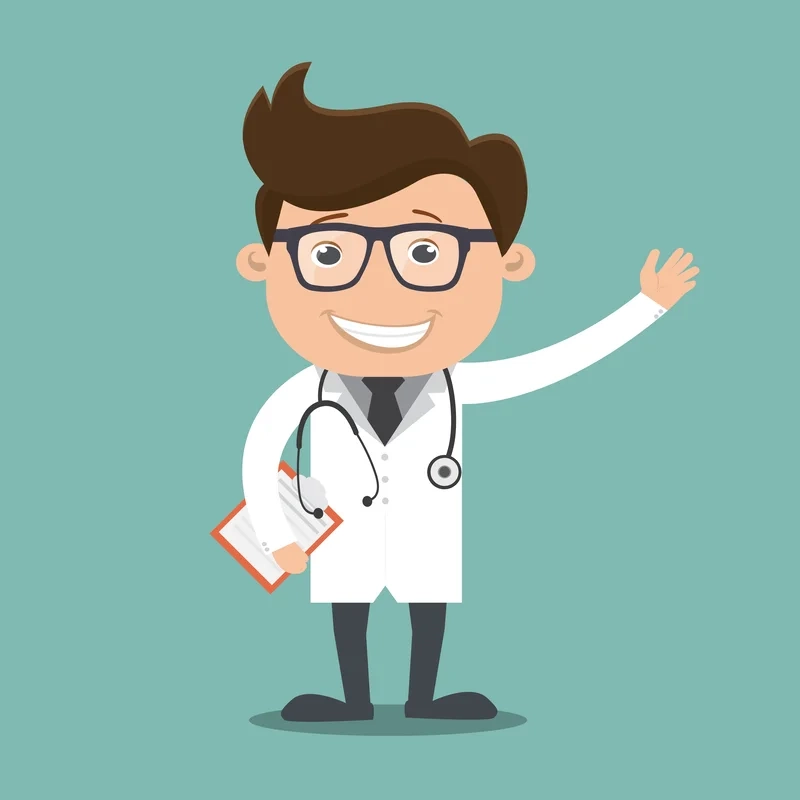 Trọn bộ hình vẽ bác sĩ chibi đẹp miễn chê