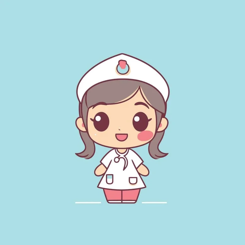 Ngắm nhìn hình ảnh y tá hoạt hình siêu dễ thương