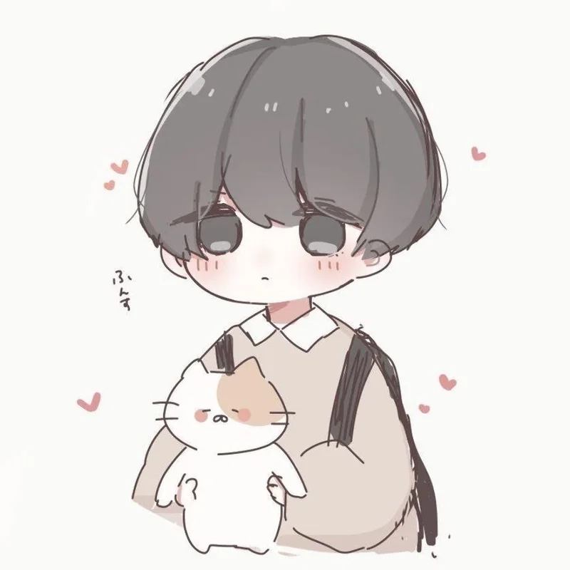 Chibi bé trai png cực nét cho thiết kế của bạn