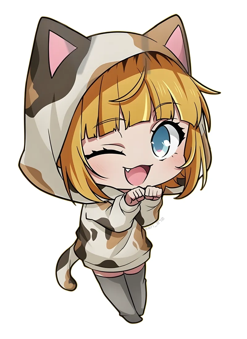 Tải ngay bộ hình ảnh chibi siêu cute siêu đẹp