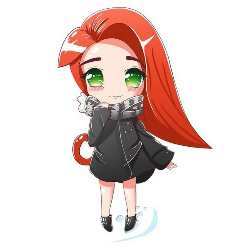 Top ảnh chibi nữ ngầu cá tính cho nàng cá tính