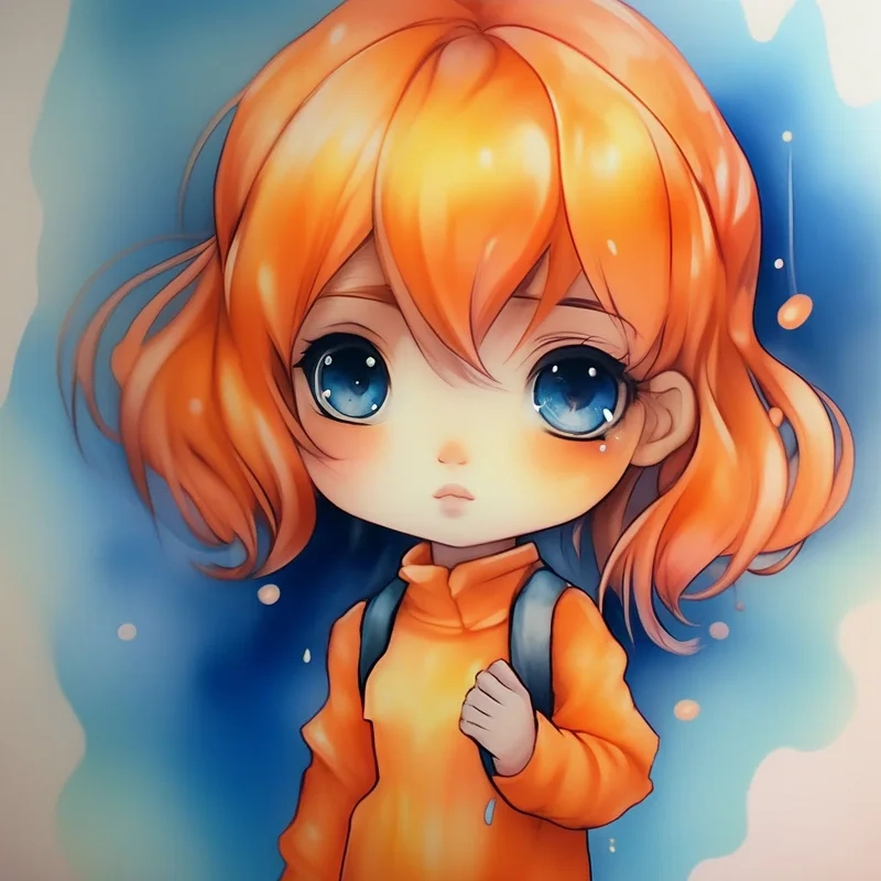 Đổi ảnh đại diện với nữ chibi cute siêu xinh xắn