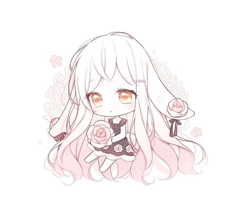 Hình ảnh chibi đáng yêu sẽ khiến bạn tan chảy