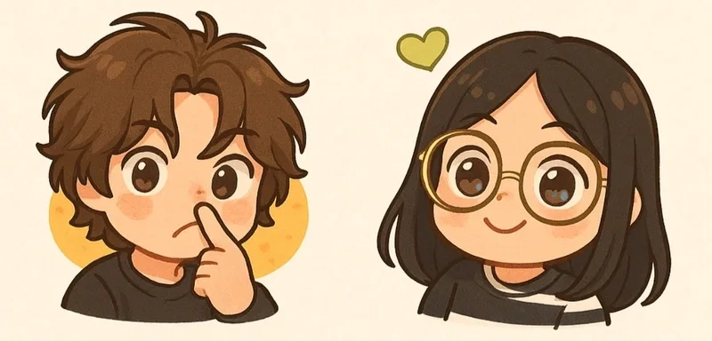 Cập nhật ngay ảnh chibi cặp đôi dễ thương ngất ngây