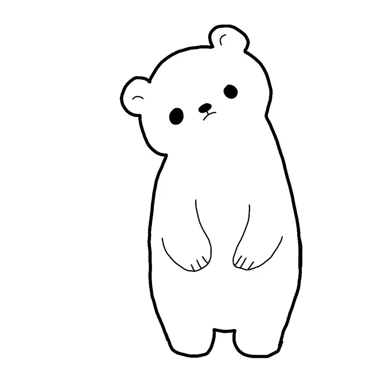 Cập nhật ảnh gấu trắng cute chibi cho điện thoại