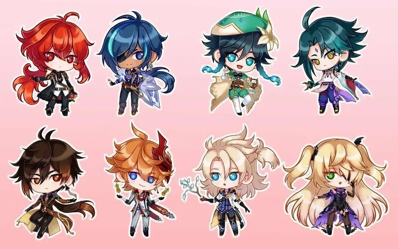 Cách vẽ genshin impact chibi đơn giản mà đẹp