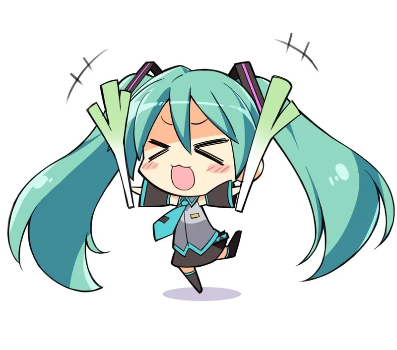 Ảnh miku chibi là sự lựa chọn tuyệt vời cho những ai yêu thích Miku